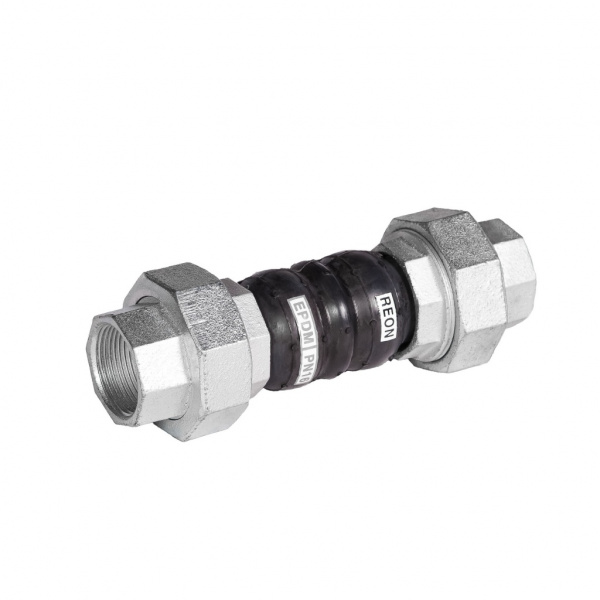 Гибкие вставки (виброкомпенсаторы) резиновые резьбовые REON тип RSV11 DN 50 PN16